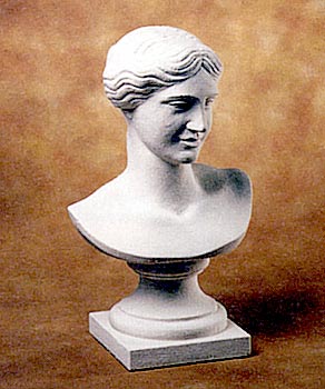 Busto di venere in resina