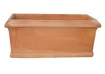 Vasi per esterno in terracotta