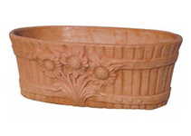 Vasi per esterno in terracotta