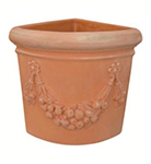 Vasi per esterno in terracotta