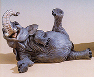 CUCCIOLO DI PANDA IN RESINA