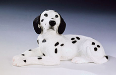 TARTARUGA SU PALLA IN RESINA