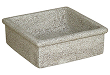 VASCHETTA CON BORDO ARROTONDATO