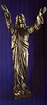 261-245 - Cristo Benedicente Bronzato